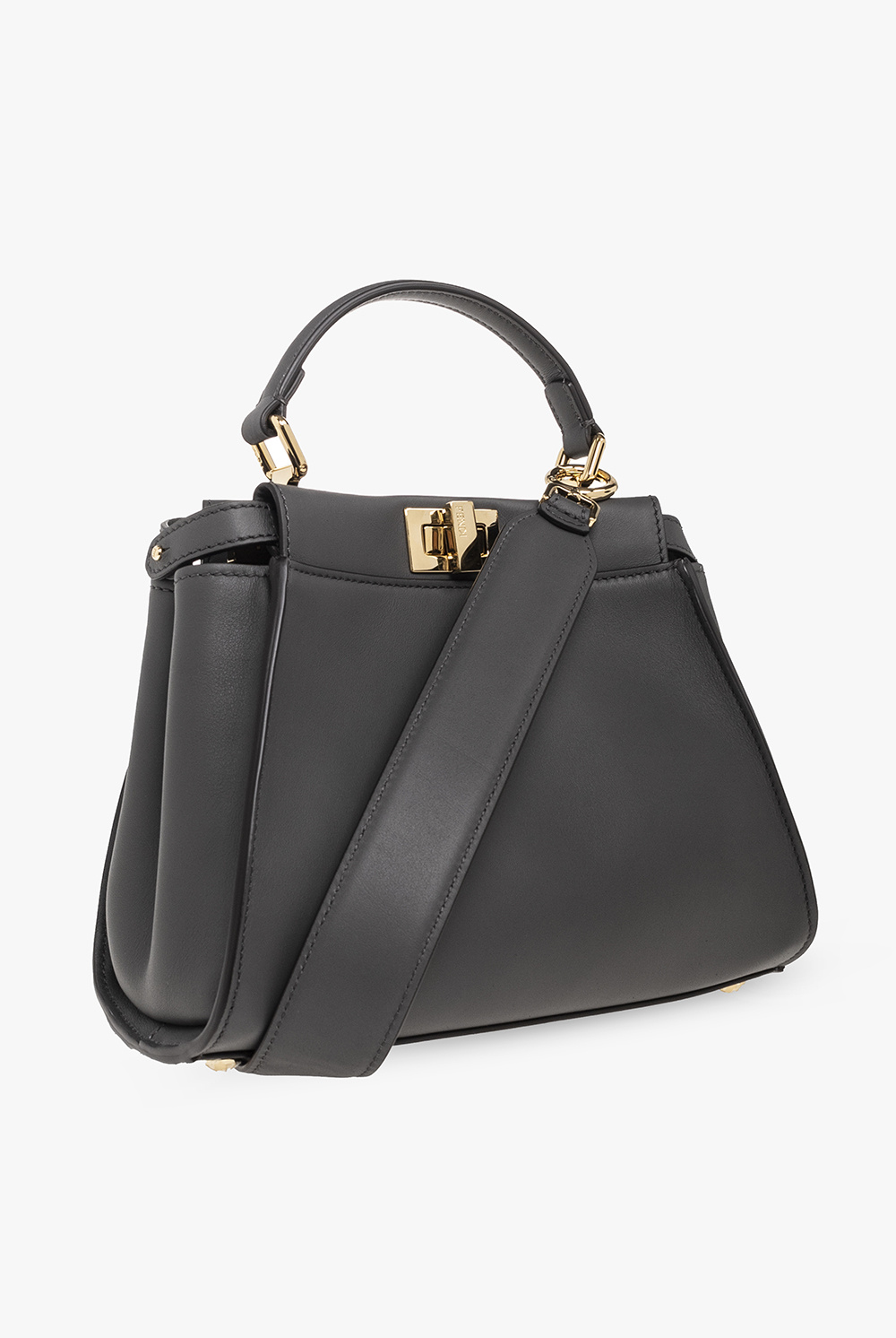 Fendi peekaboo outlet mini grey